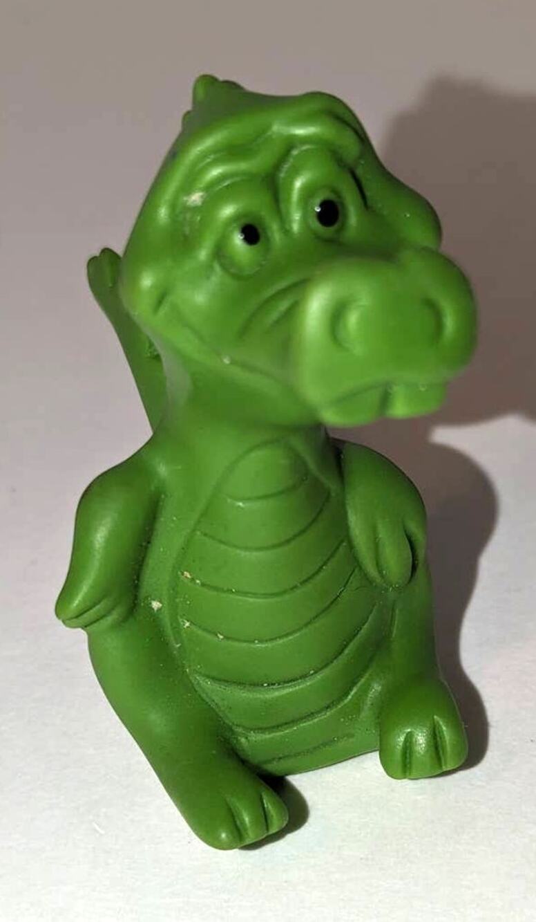 Vintage 1970’s Crest Toothpaste Premium Rubber Zoo Animal Finger Puppet Japan
